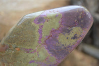 Polished Stichtite Free Forms x 2 From Barberton, South Africa - Toprock Gemstones and Minerals 