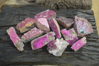 Natural Salrose Cobaltion Dolomite Specimens x 12 From Kakanda, Congo - Toprock Gemstones and Minerals 