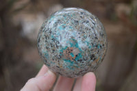 Polished Amazonite Sphere-Balls x 3 From Madagascar - Toprock Gemstones and Minerals 