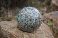 Polished Amazonite Sphere-Balls x 3 From Madagascar - Toprock Gemstones and Minerals 