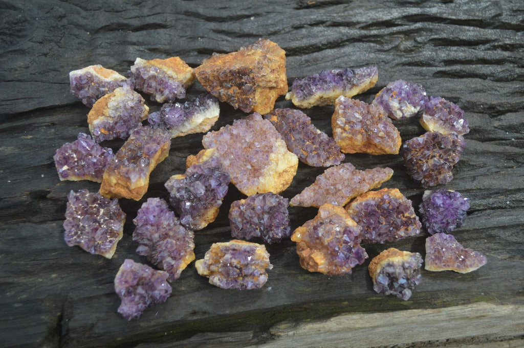 Natural Amethystos Amethyst Specimens x 96 From Kwaggafontein, South Africa - Toprock Gemstones and Minerals 