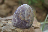 Polished Chevron Amethyst Standing Free Forms x 6 From Madagascar - Toprock Gemstones and Minerals 