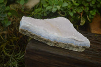 Natural Crystalline Blue Lace Agate Specimen x 1 From Namibia - Toprock Gemstones and Minerals 