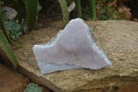 Natural Crystalline Blue Lace Agate Specimen x 1 From Namibia - Toprock Gemstones and Minerals 