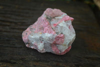 Natural Rhodonite Cobbed Specimens x 8 From Zimbabwe - Toprock Gemstones and Minerals 
