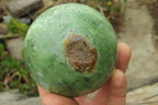 Polished Green Chrysoprase Sphere-Balls x 4 From Madagascar - Toprock Gemstones and Minerals 