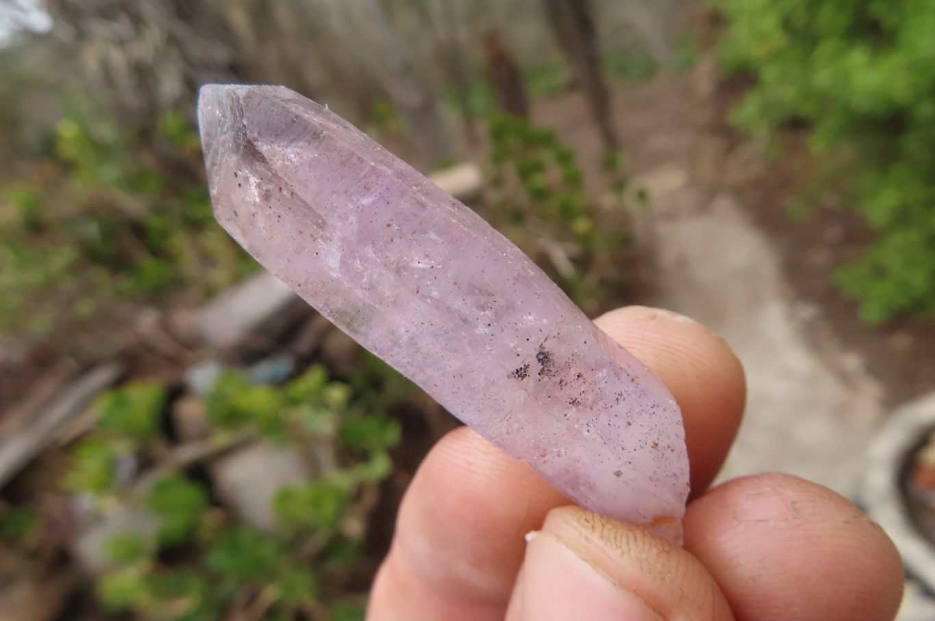 Natural Smokey Amethyst Crystals x 20 From Chiredzi, Zimbabwe - Toprock Gemstones and Minerals 