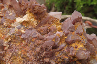 Natural Red Hematoid Quartz Clusters x 2 From Karoi, Zimbabwe - Toprock Gemstones and Minerals 
