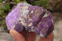 Natural Metallic Purpurite Cobbed Specimens x 6 From Erongo, Namibia - Toprock Gemstones and Minerals 