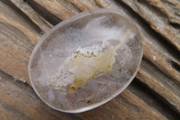 Polished Clear Quartz Galet-Palm Stones x 12 From Madagascar - Toprock Gemstones and Minerals 