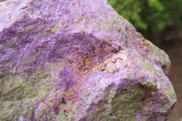 Natural Stichtite Cobbed Specimens x 3 From Barberton, South Africa - Toprock Gemstones and Minerals 