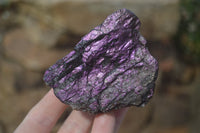 Natural Metallic Purpurite Cobbed Specimens x 12 From Erongo, Namibia - Toprock Gemstones and Minerals 