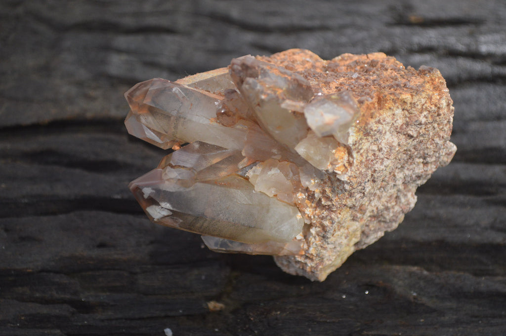 Natural Hematoid Quartz Specimens x 3 From Karoi, Zimbabwe - Toprock Gemstones and Minerals 
