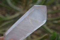 Polished Double Terminated Rose Quartz Points x 4  From Madagascar - Toprock Gemstones and Minerals 
