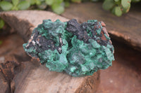 Natural Silky Malachite Specimens x 6 From Kasompe, Congo - Toprock Gemstones and Minerals 
