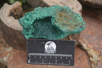 Natural Silky Malachite Specimens x 6 From Kasompe, Congo - Toprock Gemstones and Minerals 