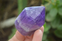 Polished Chevron Amethyst Points x 6 From Madagascar - Toprock Gemstones and Minerals 