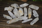 Natural Quartz Crystals x 20 From Mpika, Zambia - Toprock Gemstones and Minerals 