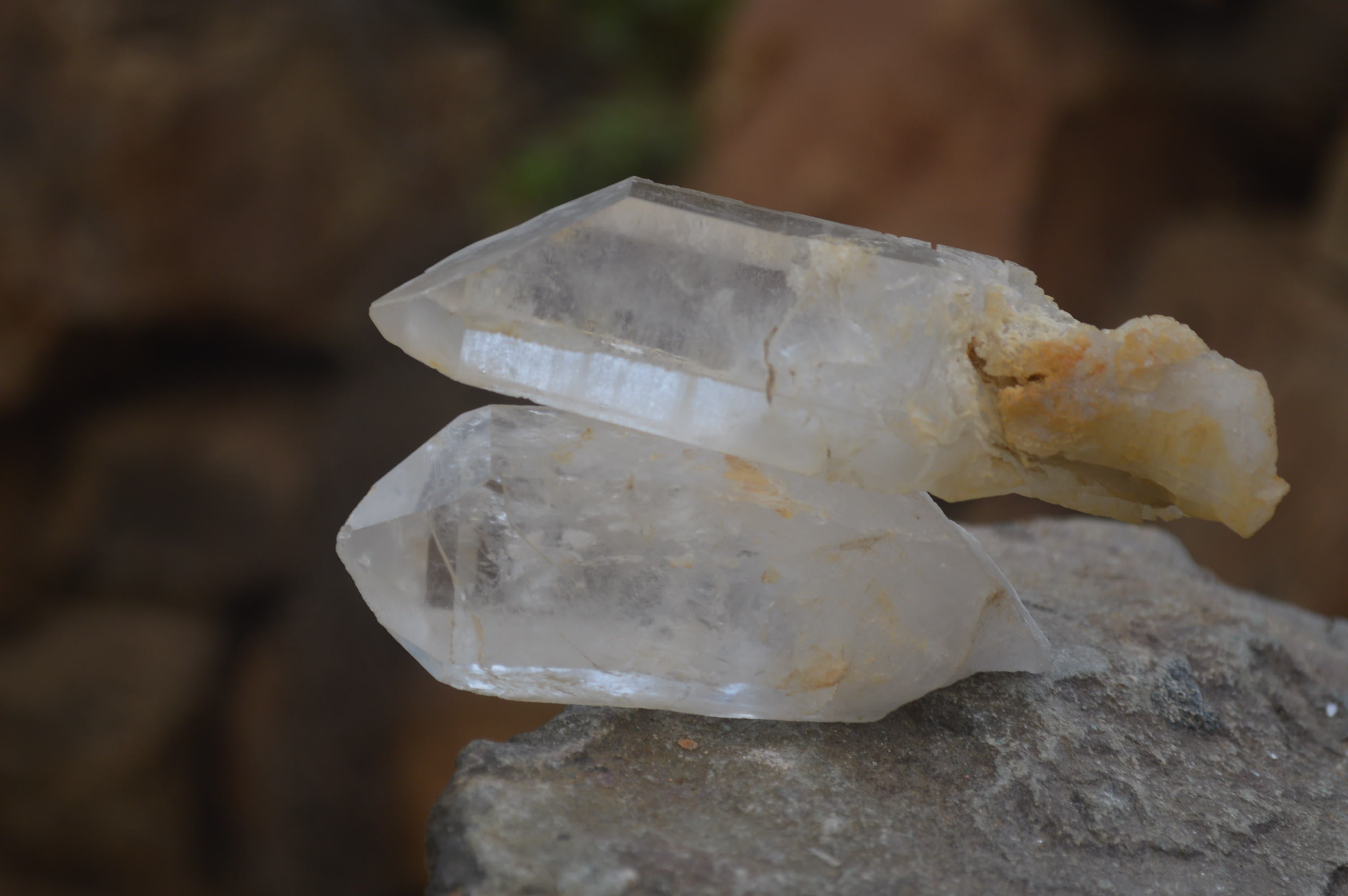 Natural Quartz Crystals x 20 From Mpika, Zambia - Toprock Gemstones and Minerals 