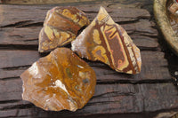 Polished On One Side Nguni Jasper Specimens x 3 From Prieska, South Africa - Toprock Gemstones and Minerals 