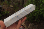 Polished Blue Spinel Spotted Quartz Points x 3 From Madagascar - Toprock Gemstones and Minerals 
