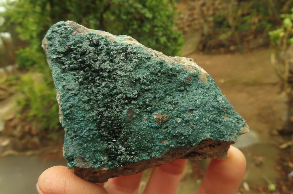 Natural Crystalline Malachite Specimens x 6 From Kasompe, Congo - Toprock Gemstones and Minerals 