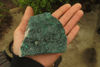 Natural Crystalline Malachite Specimens x 6 From Kasompe, Congo - Toprock Gemstones and Minerals 