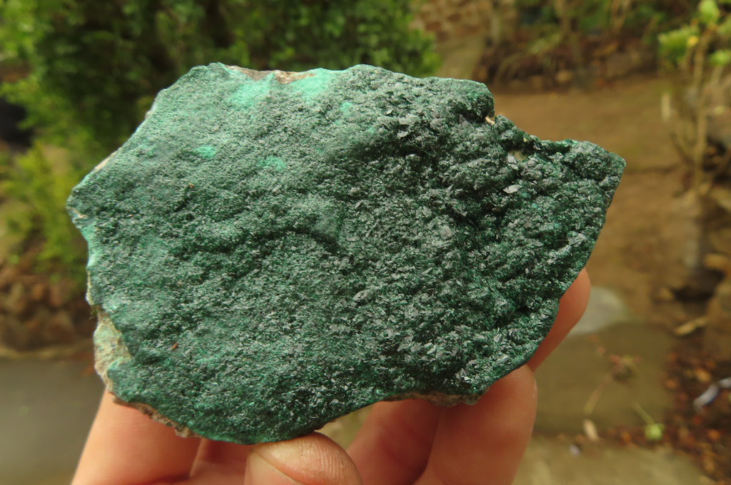 Natural Crystalline Malachite Specimens x 6 From Kasompe, Congo - Toprock Gemstones and Minerals 