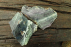 Natural Watermelon Fluorite Slices x 7 From Uis, Namibia - Toprock Gemstones and Minerals 