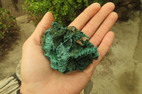 Natural Silky Malachite Specimens x 6 From Kasompe, Congo - Toprock Gemstones and Minerals 