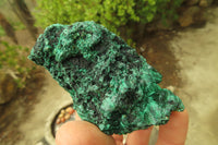 Natural Silky Malachite Specimens x 6 From Kasompe, Congo - Toprock Gemstones and Minerals 