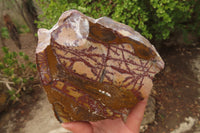 Polished On One Side Nguni Jasper Specimens x 2 From Prieska, South Africa - Toprock Gemstones and Minerals 