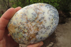 Polished Dendritic Opal Standing Free Forms x 3 From Madagascar - Toprock Gemstones and Minerals 