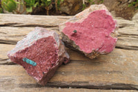 Natural Salrose Cobaltion Dolomite Specimens x 6 From Kakanda, Congo - Toprock Gemstones and Minerals 