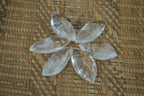 Polished Clear Quartz "Angel Tears" Pendant Pieces x 20 From Madagascar - Toprock Gemstones and Minerals 