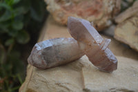Natural Hematoid Quartz Specimens x 12 From Karoi, Zimbabwe - Toprock Gemstones and Minerals 
