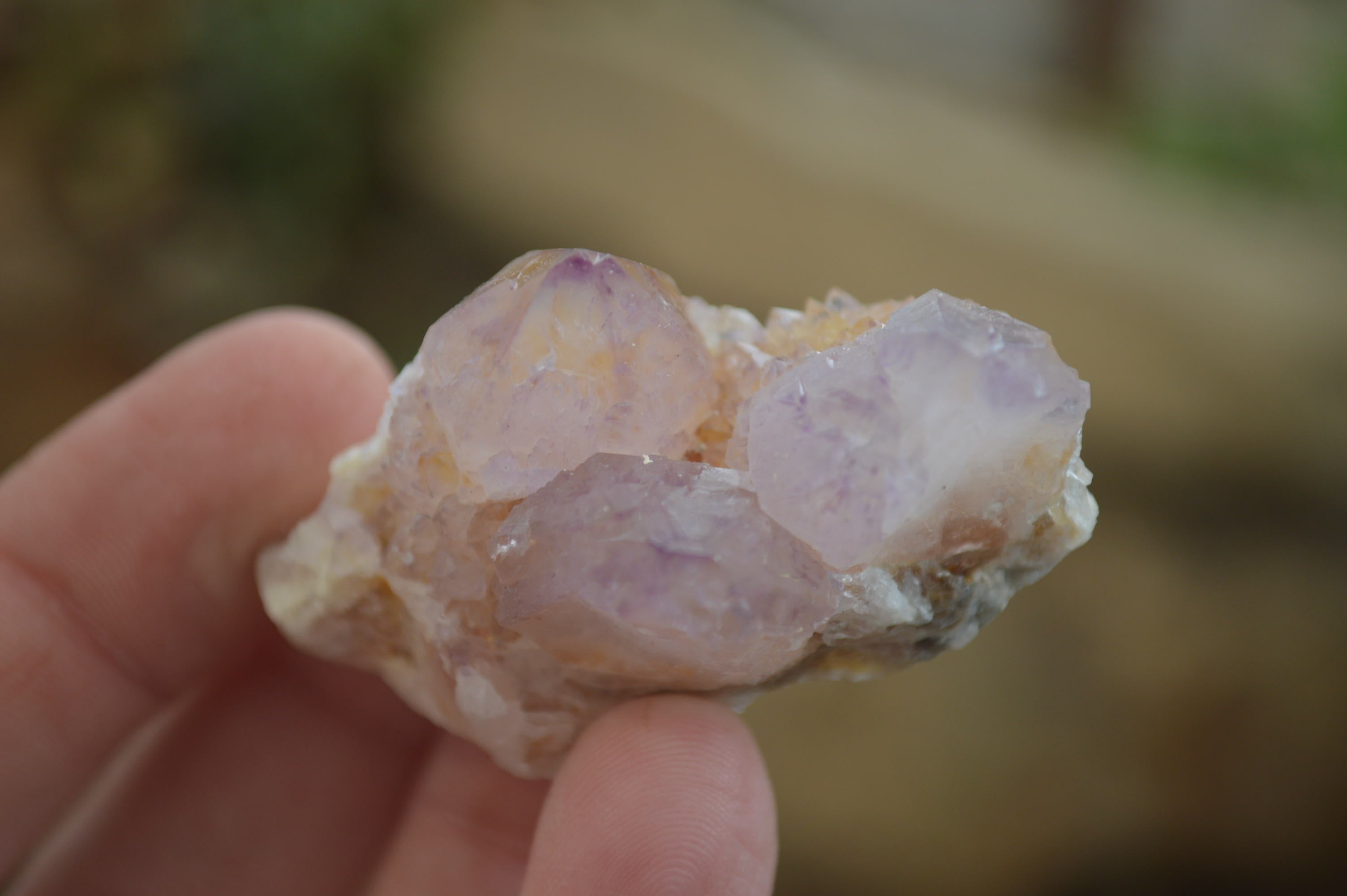Natural Ametrine Spirit Quartz Specimens x 20 From Boekenhouthoek, South Africa - Toprock Gemstones and Minerals 