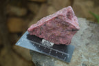 Natural Rhodonite Cobbed Specimens x 6 From Zimbabwe - Toprock Gemstones and Minerals 