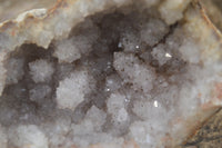Natural Zululand Dark Amethyst Geodes x 3 from Jozini, South Africa - Toprock Gemstones and Minerals 