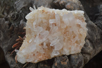 Natural Quartz Clusters x 6 From Madagascar - Toprock Gemstones and Minerals 
