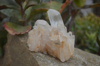 Natural Quartz Clusters x 6 From Madagascar - Toprock Gemstones and Minerals 