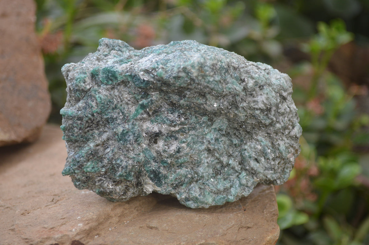 Natural Rare Emerald Mica In Matrix Cobbed Specimens x 3 From Mutoko, Zimbabwe - Toprock Gemstones and Minerals 