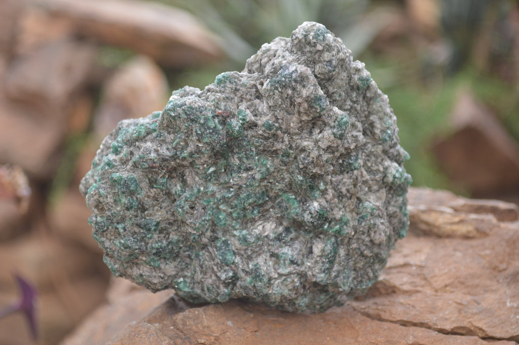 Natural Rare Emerald Mica In Matrix Cobbed Specimens x 3 From Mutoko, Zimbabwe - Toprock Gemstones and Minerals 