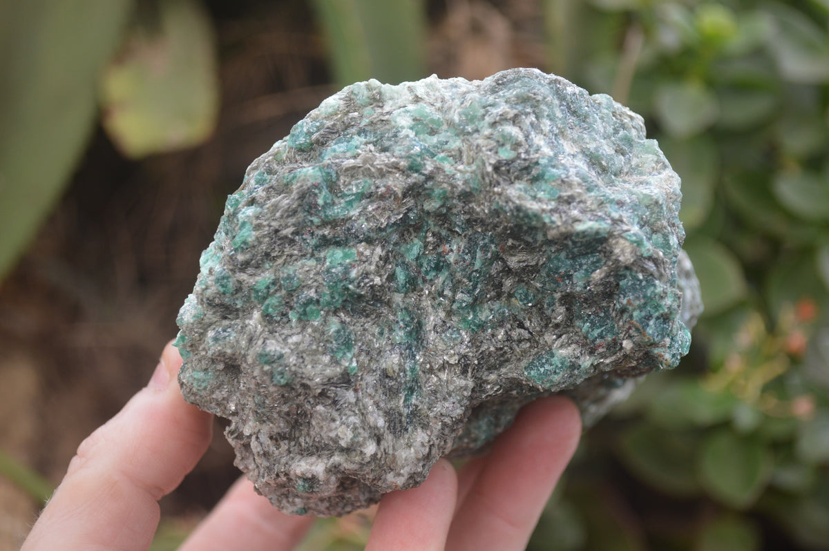 Natural Rare Emerald Mica In Matrix Cobbed Specimens x 3 From Mutoko, Zimbabwe - Toprock Gemstones and Minerals 