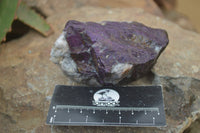 Natural Metallic Purpurite Cobbed Specimens x 6 From Erongo, Namibia - Toprock Gemstones and Minerals 