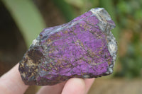 Natural Metallic Purpurite Cobbed Specimens x 6 From Erongo, Namibia - Toprock Gemstones and Minerals 
