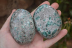 Polished Rare Emerald Mica In Matrix Free Forms x 6 From Mutoko, Zimbabwe - Toprock Gemstones and Minerals 