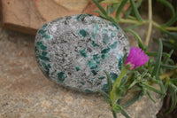 Polished Rare Emerald Mica In Matrix Free Forms x 6 From Mutoko, Zimbabwe - Toprock Gemstones and Minerals 