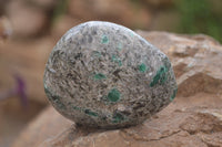 Polished Rare Emerald Mica In Matrix Free Forms x 6 From Mutoko, Zimbabwe - Toprock Gemstones and Minerals 