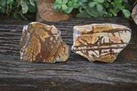 Polished On One Side Nguni Jasper Specimens x 2 From Prieska, South Africa - Toprock Gemstones and Minerals 
